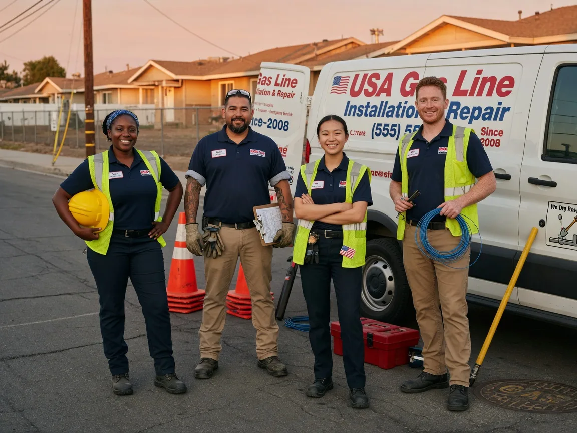 Gas Line Installation company in De Queen, AR